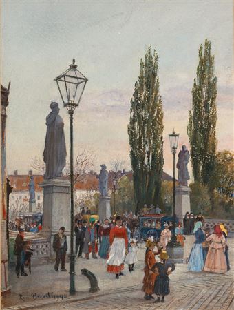 Sample artwork by Rudolf Berndt (1899 - 1972), known for paintings - View similar artists and auction records