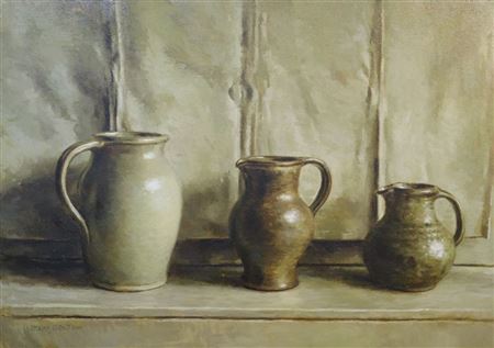 RUSTIC TRIO by John Coyle - Auction record, sale price, and art valuation. Compare with similar artists and explore comparable artworks.