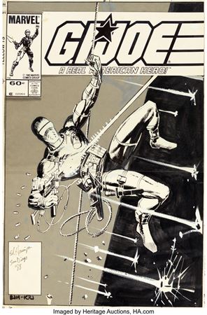 Sample artwork by Ed Hannigan (Born 1951), known for comics - View similar artists and auction records