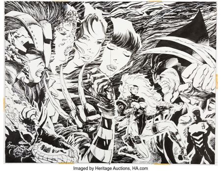 Steve Lightle Marvel Comics Presents #151 Wraparound Cover Original Art (Marvel, 1994) by Steve Lightle - Auction record, sale price, and art valuation. Compare with similar artists and explore comparable artworks.