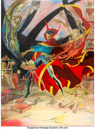 Sample artwork by Kevin Nowlan (Born 1958), known for comic illustration - View similar artists and auction records