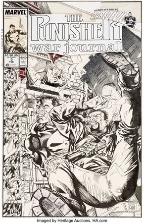 Sample artwork by Carl Potts (Born 1952), known for comics - View similar artists and auction records
