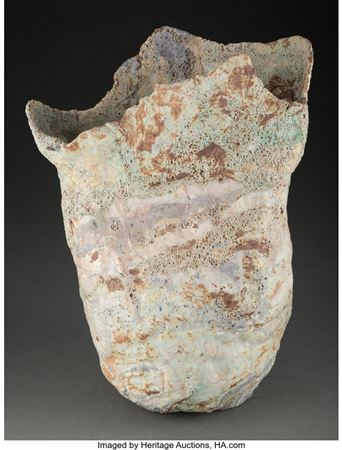 Sack vessel by Ewen Henderson - Auction record, sale price, and art valuation. Compare with similar artists and explore comparable artworks.