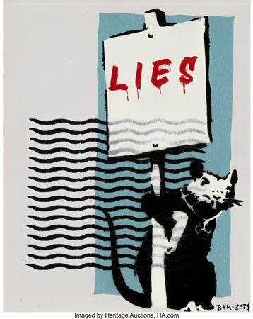 Artwork by Banksy Hates Me
