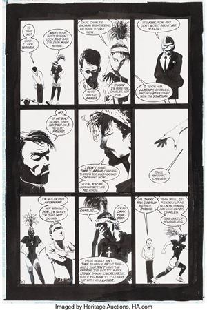 Matt Wagner and Malcolm Jones III Sandman #25 Story Page 21 Original Art (DC, 1991) by Matt Wagner - Auction record, sale price, and art valuation. Compare with similar artists and explore comparable artworks.