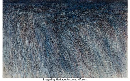 King's Canyon II by Gabor Peterdi - Auction record, sale price, and art valuation. Compare with similar artists and explore comparable artworks.