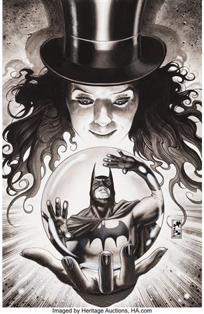 Detective Comics #833 Cover Original Art (DC, 2007) by Simone Bianchi - Auction record, sale price, and art valuation. Compare with similar artists and explore comparable artworks.