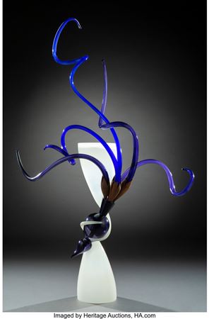 Sample artwork by Richard Royal (Born 1952), known for glass sculpture - View similar artists and auction records
