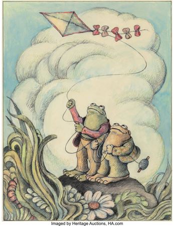 Frog and Toad, poster illustration by Arnold Lobel - Auction record, sale price, and art valuation. Compare with similar artists and explore comparable artworks.