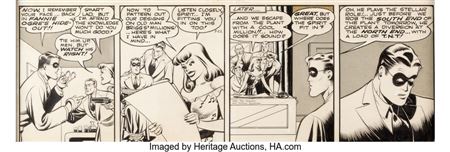 Will Eisner and Jack Cole The Spirit Daily Comic Strip Original Art dated 7-22-42 (Register & Tribune Syndicate, 1942) by Jack Cole - Auction record, sale price, and art valuation. Compare with similar artists and explore comparable artworks.
