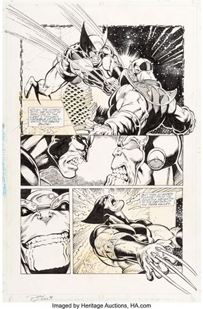 Ron Lim, Joe Rubinstein, and Bruce Solotoff The Infinity Gauntlet #4 Story Page 17 Original Art (Marvel, 1991) by Ronald "Ron" Lim - Auction record, sale price, and art valuation. Compare with similar artists and explore comparable artworks.