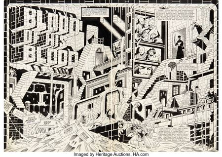 Gene Day Master of Kung Fu #116 Double-Splash Pages 2-3 Original Art (Marvel, 1982) by Gene Day - Auction record, sale price, and art valuation. Compare with similar artists and explore comparable artworks.