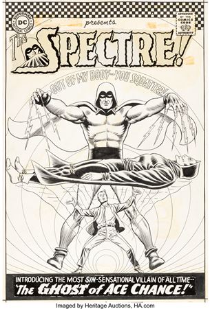 Murphy Anderson Showcase #64 Spectre Cover Original Art (DC, 1966) by Murphy Anderson - Auction record, sale price, and art valuation. Compare with similar artists and explore comparable artworks.