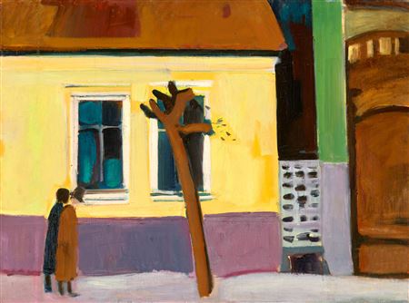 On the Street (Just the Two of Us) by Rudolf Ber - Auction record, sale price, and art valuation. Compare with similar artists and explore comparable artworks.