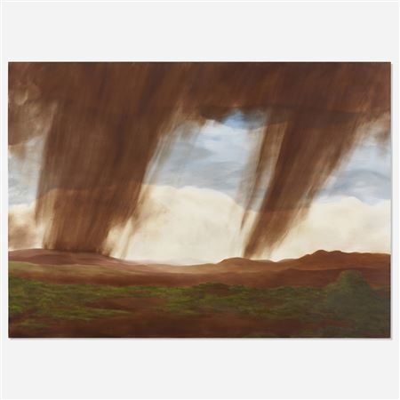 Rain and Dust by April Gornik - Auction record, sale price, and art valuation. Compare with similar artists and explore comparable artworks.