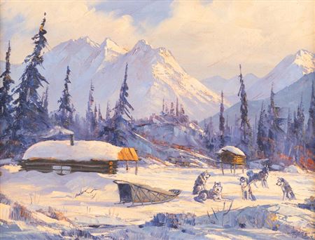 At the Cabin by Ellen Henne Goodale - Auction record, sale price, and art valuation. Compare with similar artists and explore comparable artworks.