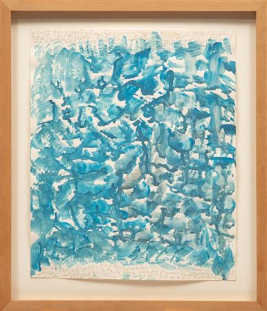 "Untitled: Blue Vertical Abstract" by John B (Murry) Murray - Auction record, sale price, and art valuation. Compare with similar artists and explore comparable artworks.