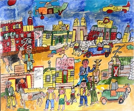 Welcome To Ghost Town by Robert E Smith - Auction record, sale price, and art valuation. Compare with similar artists and explore comparable artworks.
