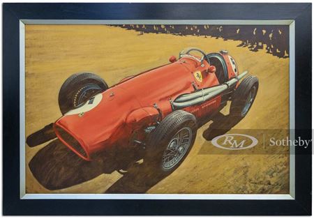 Formula 1 Race Car Painting by Tony Upson - Auction record, sale price, and art valuation. Compare with similar artists and explore comparable artworks.