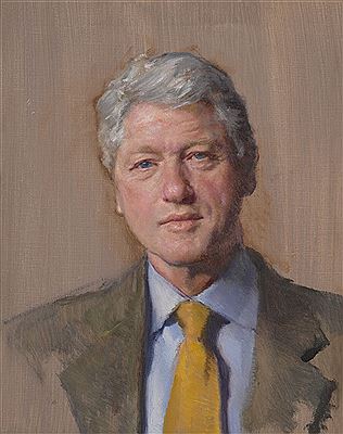 William Jefferson Clinton (A Sketch) by Nelson Shanks - Auction record, sale price, and art valuation. Compare with similar artists and explore comparable artworks.