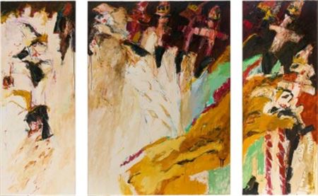 Dood van een wajangpop (The Death of a Wajan Doll) by Richard Smeets - Auction record, sale price, and art valuation. Compare with similar artists and explore comparable artworks.