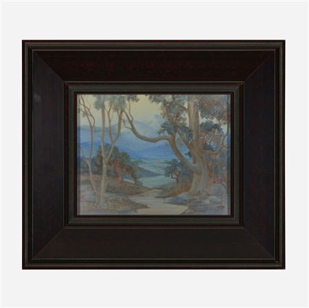 Mountainous landscape (Vellum plaque) by Margaret Helen McDonald - Auction record, sale price, and art valuation. Compare with similar artists and explore comparable artworks.