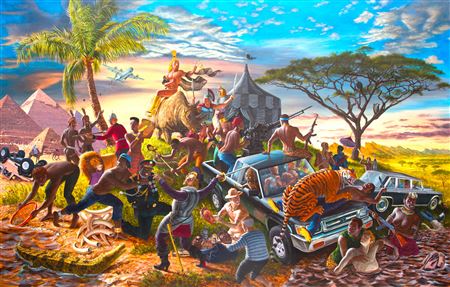 Miss Africa, 2013 by Kent Monkman - Auction record, sale price, and art valuation. Compare with similar artists and explore comparable artworks.