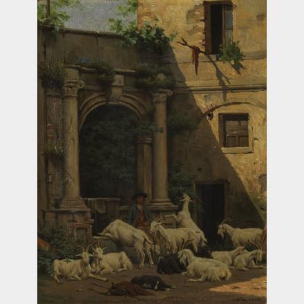 Sample artwork by Evert Louis Van Muyden (1853 - 1922), known for painting, illustrations - View similar artists and auction records
