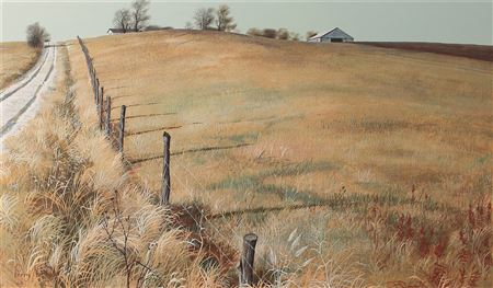 "Texas Prairie, 1968" by Perry Nichols - Auction record, sale price, and art valuation. Compare with similar artists and explore comparable artworks.