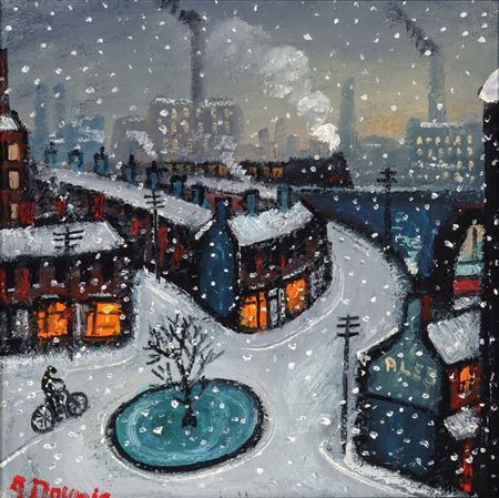 Sample artwork by James Downie (Born 1949), known for painting - View similar artists and auction records