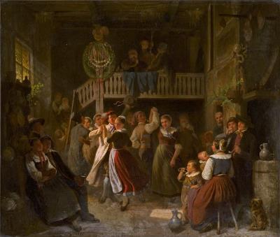 Rural Easter dance by Ludwig Erdmann - Auction record, sale price, and art valuation. Compare with similar artists and explore comparable artworks.