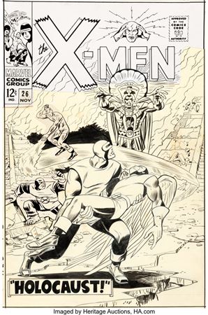 Sample artwork by Werner Roth (1921 - 1973), known for comic illustration - View similar artists and auction records