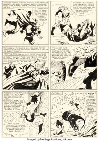 Joe Orlando and Vince Colletta Daredevil #3 Story Page 20 Original Art (Marvel, 1964) by Joe Orlando - Auction record, sale price, and art valuation. Compare with similar artists and explore comparable artworks.