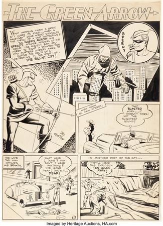 Sample artwork by George Papp (1916 - 1989), known for comics - View similar artists and auction records