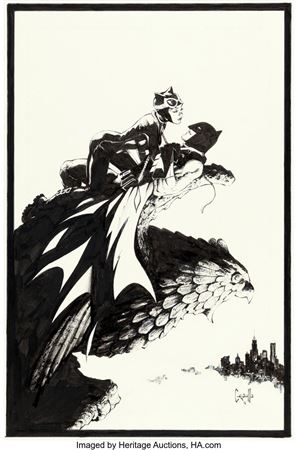 Greg Capullo Batman #50 Pin-Up Original Art (DC, 2018) by Greg Capullo - Auction record, sale price, and art valuation. Compare with similar artists and explore comparable artworks.
