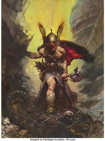 Frank Frazetta biographical photo