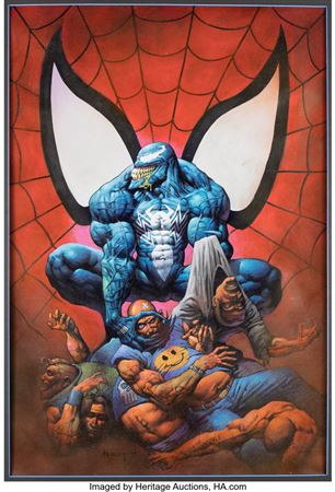 Sample artwork by Alex Horley (20th century), known for comic strip - View similar artists and auction records