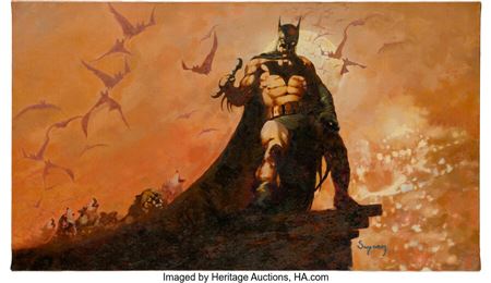 Arthur Suydam "Batman Moonwalk" Painting Original Art (undated) by Arthur Suydam - Auction record, sale price, and art valuation. Compare with similar artists and explore comparable artworks.