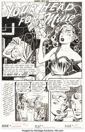 Sample artwork by Robert Webb (20th century), known for illustration comics - View similar artists and auction records