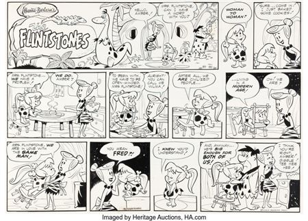 Sample artwork by Gene Hazelton (1919 - 2005), known for illustrator-comic strip - View similar artists and auction records