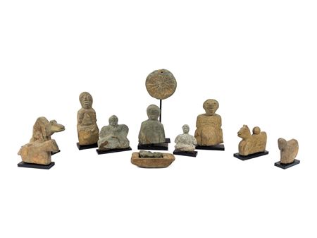 Nativity Scene (a group of 12 sculptures) by Raymond Coins - Auction record, sale price, and art valuation. Compare with similar artists and explore comparable artworks.