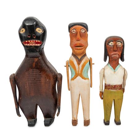 A Group of Three Articulated Figures, 1976-77 by William Dawson - Auction record, sale price, and art valuation. Compare with similar artists and explore comparable artworks.