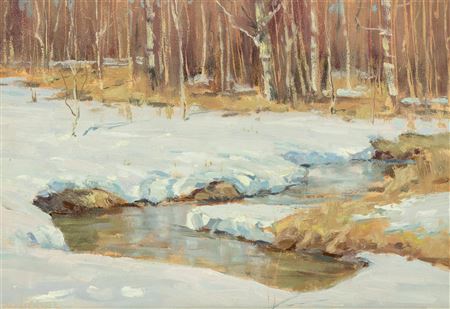 End of Winter, 2009 by Bart Walker - Auction record, sale price, and art valuation. Compare with similar artists and explore comparable artworks.