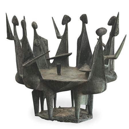 Sample artwork by Karl Reidel (1927 - 2006), known for sculpture - View similar artists and auction records