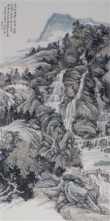 Dinghu Mountain and Lake (Guangdong Province) by Chong Swee Chen - Auction record, sale price, and art valuation. Compare with similar artists and explore comparable artworks.