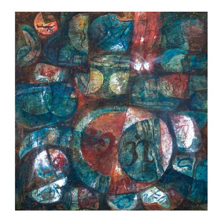 Sample artwork by Edwin Wilwayco (Born 1952), known for abstract botanical images, mural painting, advertising design - View similar artists and auction records