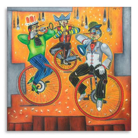 Here They Come Again by Charlie Co - Auction record, sale price, and art valuation. Compare with similar artists and explore comparable artworks.