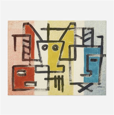 Masks by Richard Peter Hoffman - Auction record, sale price, and art valuation. Compare with similar artists and explore comparable artworks.