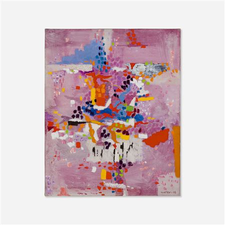 Cobalt Violet by Hans Moller - Auction record, sale price, and art valuation. Compare with similar artists and explore comparable artworks.
