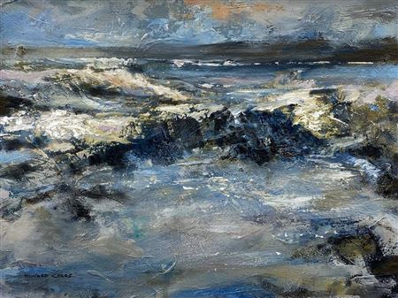 Waves Claiming the Shore I by Howard Coles - Auction record, sale price, and art valuation. Compare with similar artists and explore comparable artworks.